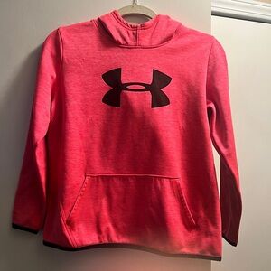Under Armour Pink and Black Hoodie